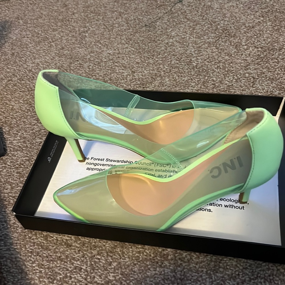 New INC Zitah Pointed Toe Pumps